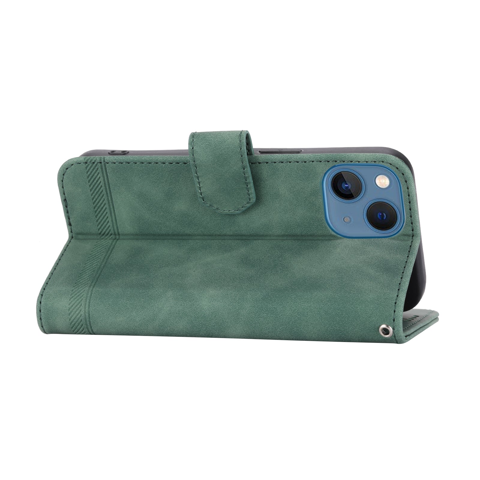 DIERFENG DF-03 Drop-proof Phone Case for iPhone 13 mini 5.4 inch Stand Wallet PU Leather Lines Imprinted Cell Phone Cover DIERFENG DF-03 Drop-proof Phone Case for iPhone 13 mini 5.4 inch Stand Wallet PU Leather Lines Imprinted Cell Phone Cover